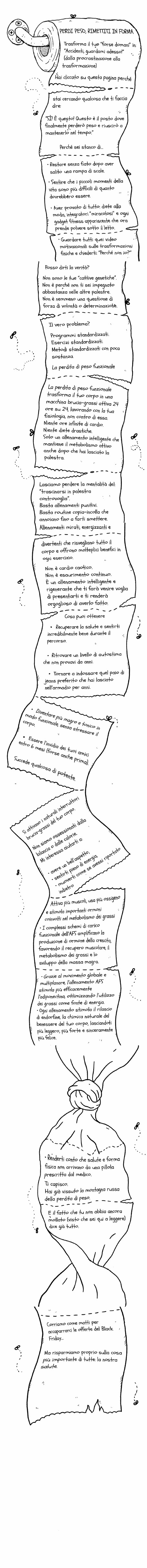 Perdi peso, rimettiti in forma: come lavoriamo insieme passo dopo passo.